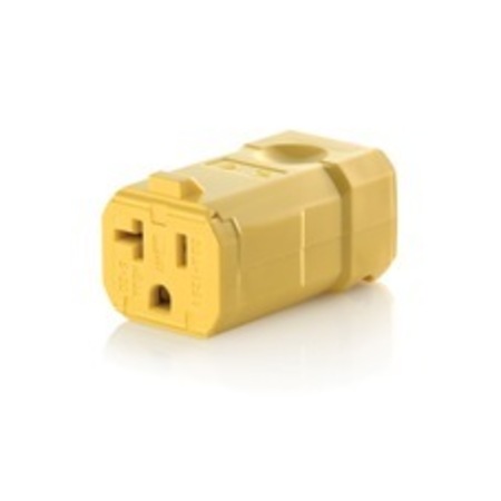 LEVITON Straight Blade Connector, 20A, 125Vac 5359-VY
